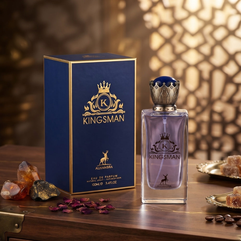 Maison Alhambra Kingsman Eau de Parfum 100ml perfume bottle for men